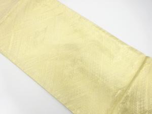 佐賀錦　菱に古典柄織り出し　全通袋帯